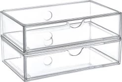 Box Up Make-Up Lade Organizer - Lade Module - Modulair - Transparant -Cosmeticawinkel 1200x806