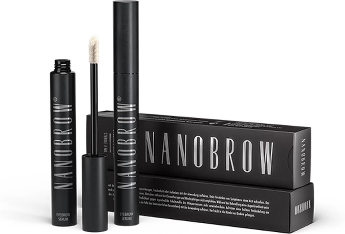 Nanobrow Wenkbrauwserum Haargroei Bevordering Serum Vollere Wenkbrauwen 3 Nanobrow Wenkbrauwserum Haargroei Bevordering Serum Vollere Wenkbrauwen