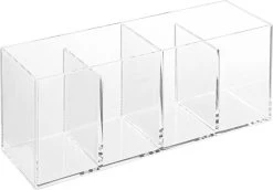 Five® Make-up Bakje 4 Vakken - Transparant - Sorteervakken -Cosmeticawinkel 1200x836