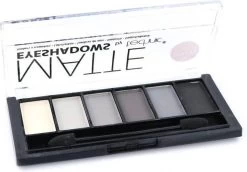 Technic Matte Oogschaduw Palette - Grey