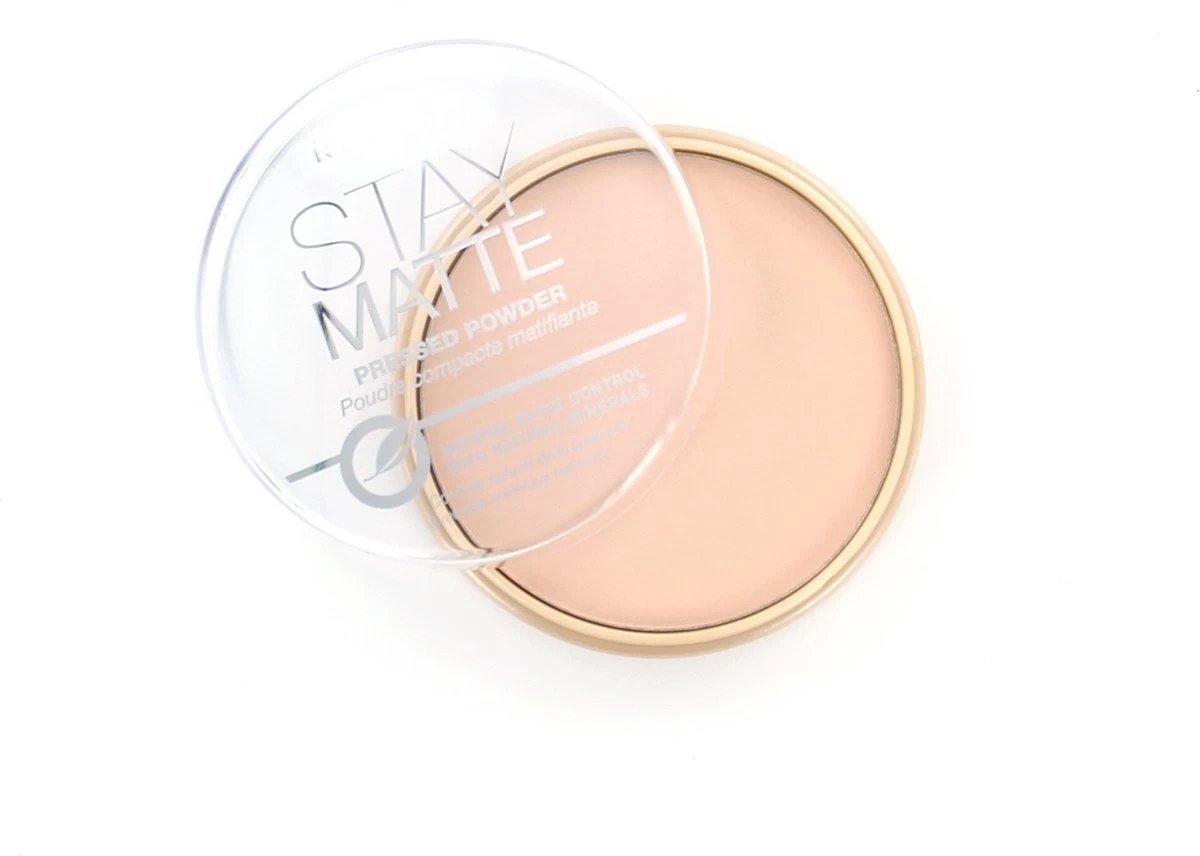 Rimmel London Rimmel - Stay Matte Matte Pressed Powder 14 G 002 Pink Blossom - 4 Rimmel London Rimmel - Stay Matte Matte Pressed Powder 14 G 002 Pink Blossom - - Afbeelding 2