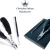 Christian Deluxe® - Professionele Nageltang Set - Nagelriemreiniger - Luxe Giftbox - Nageltang Voor Harde Teennagels - Professionele Nagelknipper - Nageltang Voor Ingegroeide Teennagel - Nageltang Kalknagels - Nagelknipper - Roestvrijstaal