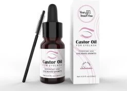 Your Beauty Tree ® Wimper Serum Met Echte Castor Olie |100% Natuurlijke Wimpergroei| Castor Oil Eyelash Serum|Wonder Olie | Wimper Groei | Wenkbrauw Serum | Lash Serum | Wimper Groeimiddel