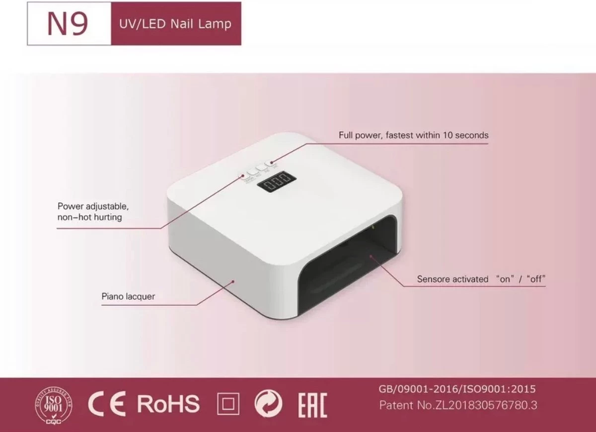 2022 Premium 2 In 1 UV/LED Lamp - 60W/33 LEDs - Wit Kleur - Luxe Kwaliteit -Nagelstudio - Professioneel Gebruik - Gelnagels - Nageldroger - Top Coat Nageldroger - Acrylnagels - 2022 Hot Item - Origineel - Tafel Nageldroger - Nagellamp 4 2022 Premium 2 In 1 UV/LED Lamp - 60W/33 LEDs - Wit Kleur - Luxe Kwaliteit -Nagelstudio - Professioneel Gebruik - Gelnagels - Nageldroger - Top Coat Nageldroger - Acrylnagels - 2022 Hot Item - Origineel - Tafel Nageldroger - Nagellamp - Afbeelding 2