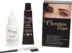 Christian Faye Wenkbrauw- En Wimperverfkit - Donkerbruin -Cosmeticawinkel 1200x896 2