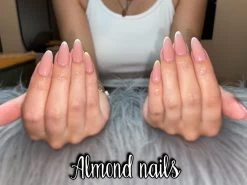 Royala 101 - Almond Half Frosted - Full Cover - Nageltips - Nepnagels - Plaknagels - In Assortimentsbox - 120 Stuks 12 Maten - Voor Gellak Acrylnagellak En PolyGel Nagels - Royala Frosted Tips Line -Cosmeticawinkel 1200x900