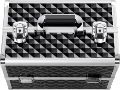 Make-upkoffer, Kapperskoffer, Cosmeticakoffer, Lege Nagelkoffer, Multikoffer, Afsluitbaar Voor Nageldesign/massageolie/fotoapparatuur, 34,7 X 22,2 X 25 Cm HMTM-YAHEE-411176 -Cosmeticawinkel 1200x905