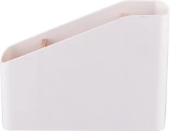 Altom Design Badkamer Orginazer 4-vaks - Gemaakt Van Ecologisch Bamboe - 9 X 18 X 13 Cm - Wit Bruin - Natura Line - Bamboo - Make-up Opbergbox -Cosmeticawinkel 1200x928 5