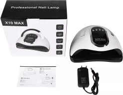 280 Watt UV LED Lamp Nagels - 66 Leds - SUN X10 MAX - Nagel UV Lamp - Gellak Lamp - Nagellamp - Nagellamp Led - Nagellamp Voor Gel Nagellak - Nagellamp Led Uv - Nagellamp Uv - Nagellamp Gelnagels - Gellak - Nageldroger -Cosmeticawinkel 1200x931