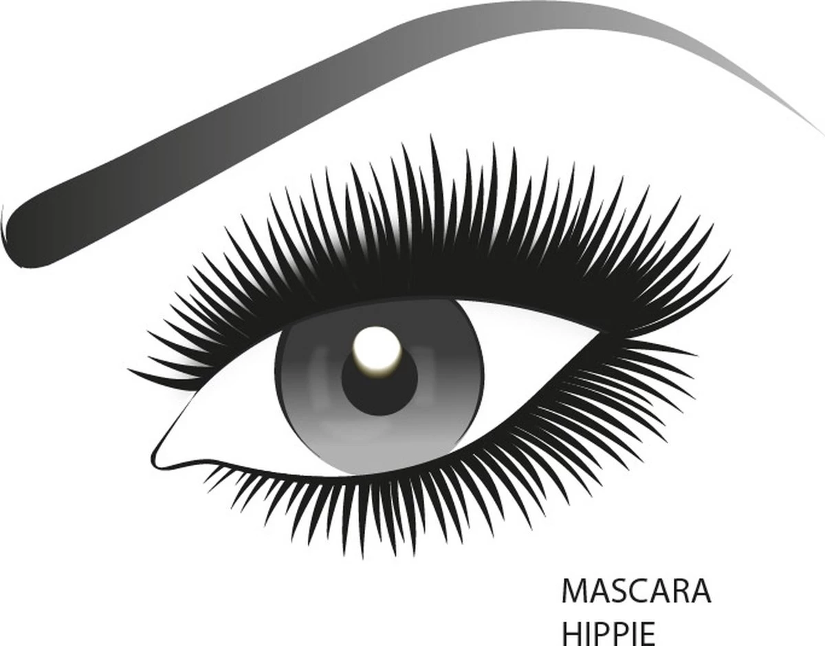 L’Oréal Paris Miss Hippie Mega Volume Mascara - Zwart 12 L’Oréal Paris Miss Hippie Mega Volume Mascara - Zwart - Afbeelding 10