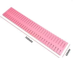 Merkloos Kunststof Ladeverdeler - Lade Organizer - Set Van 4 Stuks - Voor Kleding/Keuken/Bureau/Make-Up - Op Maat Te Knippen - 37x7CM - Wit -Cosmeticawinkel 1200x957 4