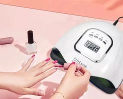 Merkloos Daniqqi - 80 Watt UV LED Lamp Nagels - 45 Leds Nagellamp - Wit 16 Merkloos Daniqqi - 80 Watt UV LED Lamp Nagels - 45 Leds Nagellamp - Wit -Cosmeticawinkel 1200x960 5