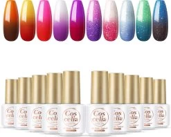 Polygel- Nagellak- 10 KLEUREN SET - 7 ML - Polygel Nagels - Polygel Kleuren