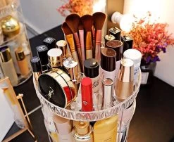JZK Clear Acryl Home Beauty-organizer 360°, Draaibaare Cosmeticabox Voor Dresser, Slaapkamer, Badkamer, Voor Lippenstift, Kwastjes, Nagellak, Crèmes 9 JZK Clear Acryl Home Beauty-organizer 360°, Draaibaare Cosmeticabox Voor Dresser, Slaapkamer, Badkamer, Voor Lippenstift, Kwastjes, Nagellak, Crèmes -Cosmeticawinkel 1200x980 8