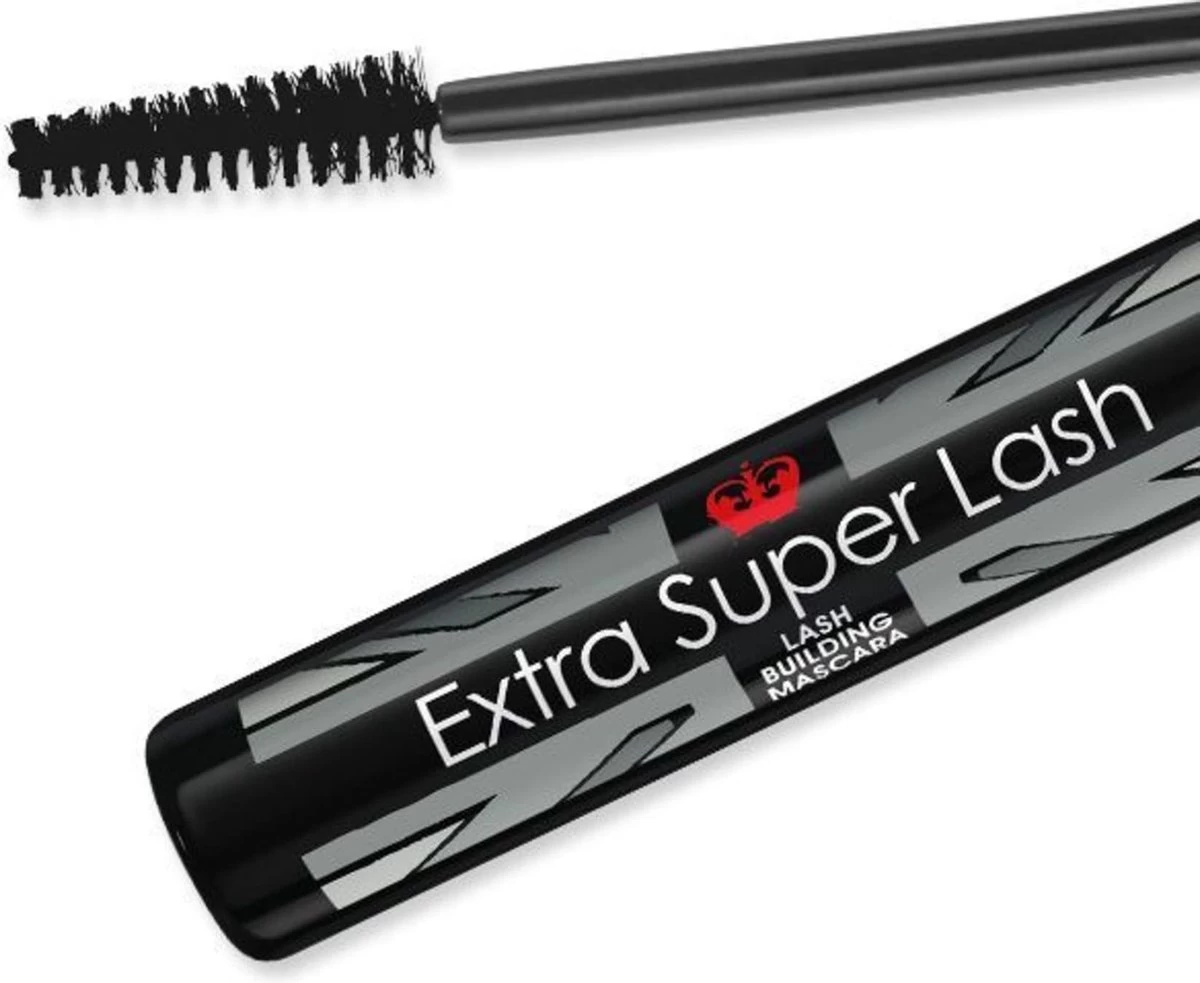 Rimmel London Extra Super Lash Mascara - 001 Black 14 Rimmel London Extra Super Lash Mascara - 001 Black - Afbeelding 12