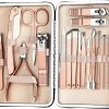 Merkloos Professionele Manicure Set & Pedicureset – Nagelset – Behandeling Nagels En Huid - 18delig -Cosmeticawinkel 1200x994 1