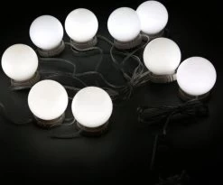 Jumalu Hollywood Spiegellampen – Spiegelverlichting Met 10 LED Lampen – Dimbare Make Up Spiegel Lamp – 4 Meter Kabel -Cosmeticawinkel 1200x994 4