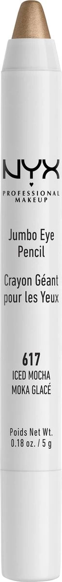 NYX Professional Makeup Jumbo Eye Pencil - JEP617 Iced Mocha - Oogpotlood - 5 Gr