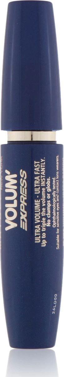 Maybelline Volum'Express - Black - Mascara 6 Maybelline Volum'Express - Black - Mascara - Afbeelding 4