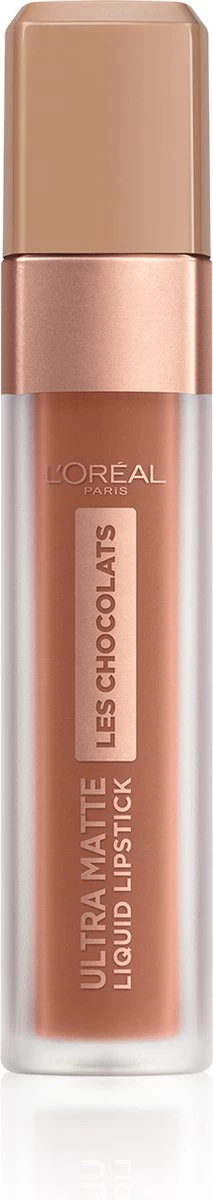 L’Oréal Paris Les Chocolates Ultra Matte Liquid Lippenstift - 862 Volupto Choco 12 L’Oréal Paris Les Chocolates Ultra Matte Liquid Lippenstift - 862 Volupto Choco - Afbeelding 10