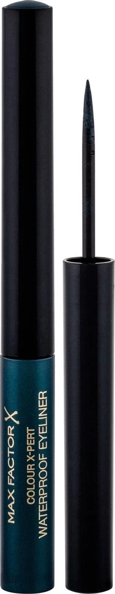 Max Factor Colour Xpert Waterproof - 04 Metallic Turquoise - Blauw - Eyeliner 3 Max Factor Colour Xpert Waterproof - 04 Metallic Turquoise - Blauw - Eyeliner