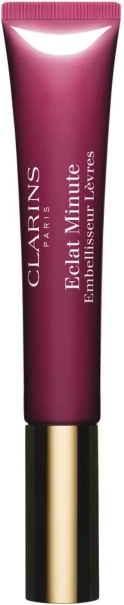 Clarins Instant Light Natural Lip Perfector - 08 - Plum Shimmer - Lipgloss - 12 Ml