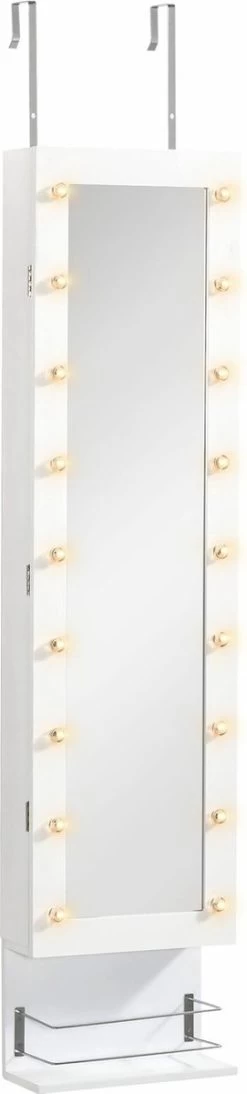 HOMCOM Sieradenkast Met Verlichting 831-326