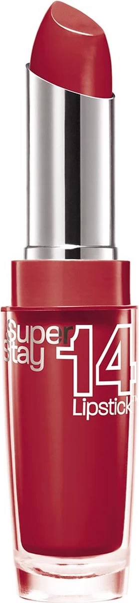 Maybelline SuperStay 14h Lippensift - One Step 510 Non Stop Red - Rood 3 Maybelline SuperStay 14h Lippensift - One Step 510 Non Stop Red - Rood