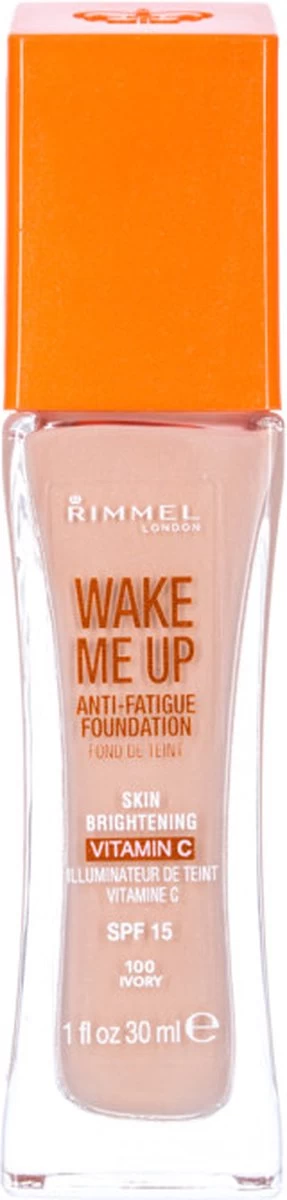 Rimmel London Rimmel - Wake Me Up Foundation With Vitamine C - Ivory 7 Rimmel London Rimmel - Wake Me Up Foundation With Vitamine C - Ivory - Afbeelding 5
