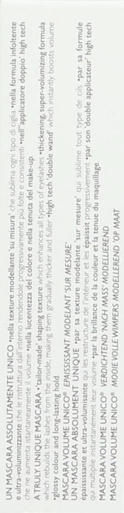 Collistar Mascara Volume Unico® Mascara - Intense Black -Cosmeticawinkel 290x1200 6