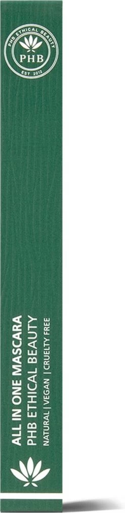 Phb Ethical Beauty Eye Make-up All In One Natural Mascara Black 9gr -Cosmeticawinkel 293x1200 5