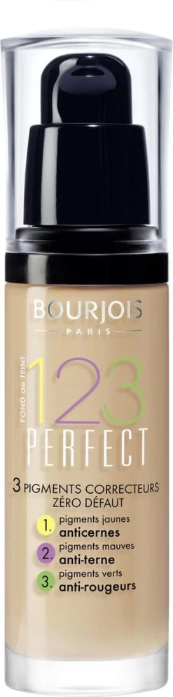 Bourjois 123 Perfect Foundation - 53 Beige Clair -Cosmeticawinkel 299x1200 1