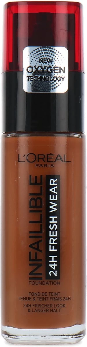 L’Oréal Paris Infallible 24H Fresh Wear Foundation - 365 Deep Golden 7 L’Oréal Paris Infallible 24H Fresh Wear Foundation - 365 Deep Golden - Afbeelding 5