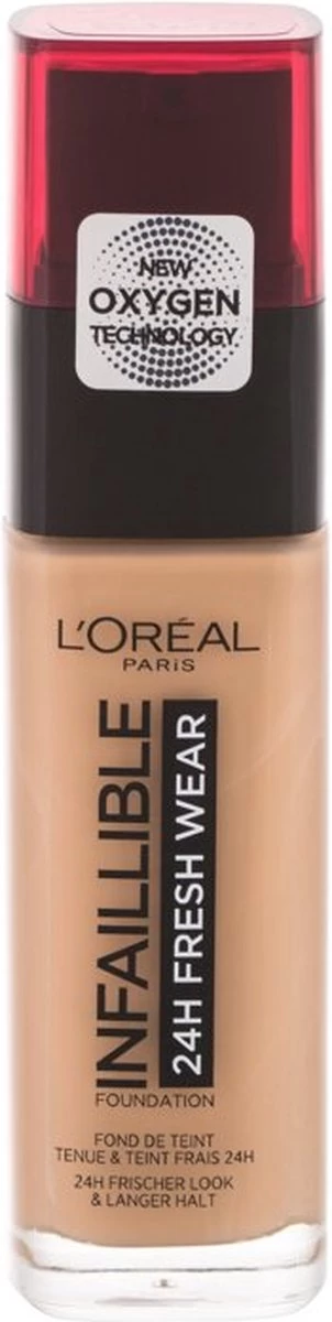 L’Oréal Paris Make-Up Designer Infaillible 24H Fresh Wear Foundation - 260 Golden Sun - Langhoudend 7 L’Oréal Paris Make-Up Designer Infaillible 24H Fresh Wear Foundation - 260 Golden Sun - Langhoudend - Afbeelding 5