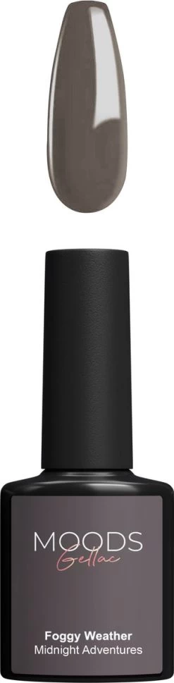 Moods Gellac - Foggy Weather - Gellak - Classy Grijs - 15ML