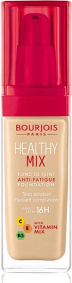 Bourjois Healthy Mix Anti-Fatigue Foundation - 51,5 Rose Vanilla -Cosmeticawinkel 306x1200 3