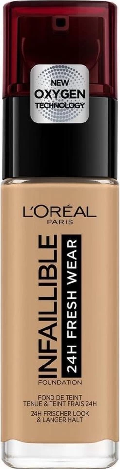 L’Oréal Paris Make-Up Designer Infaillible 24H Fresh Wear Foundation - 260 Golden Sun - Langhoudend 10 L’Oréal Paris Make-Up Designer Infaillible 24H Fresh Wear Foundation - 260 Golden Sun - Langhoudend -Cosmeticawinkel 307x1200 5