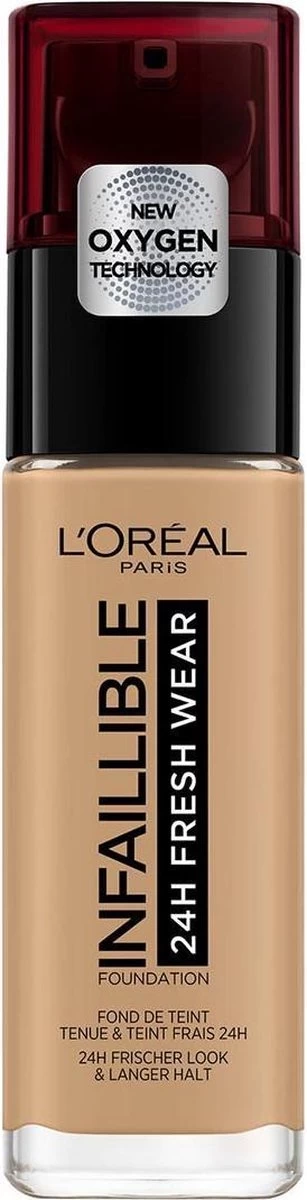 L’Oréal Paris Make-Up Designer Infaillible 24H Fresh Wear Foundation - 260 Golden Sun - Langhoudend 6 L’Oréal Paris Make-Up Designer Infaillible 24H Fresh Wear Foundation - 260 Golden Sun - Langhoudend - Afbeelding 4