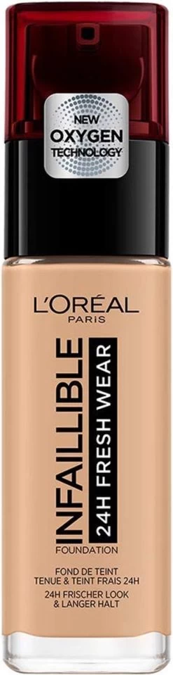 L'Oréal Paris Infaillible 24H Fresh Wear Foundation - 140 Golden Beige - Langhoudend 10 L'Oréal Paris Infaillible 24H Fresh Wear Foundation - 140 Golden Beige - Langhoudend -Cosmeticawinkel 309x1200 3
