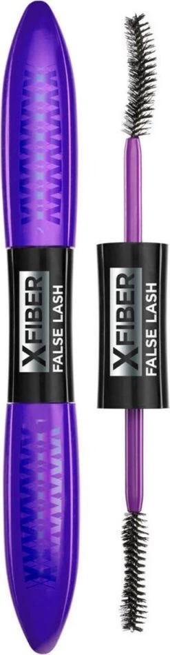 L'Oréal Paris False Lash Superstar X Fiber Mascara - Zwart