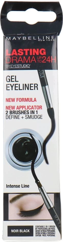 Maybelline Lasting Drama Gel Liner - Zwart - Eyeliner 22 Maybelline Lasting Drama Gel Liner - Zwart - Eyeliner -Cosmeticawinkel 315x1200 10