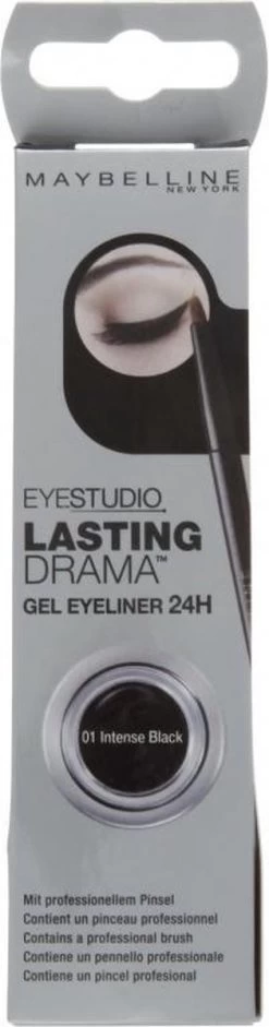 Maybelline Lasting Drama Gel Liner - Zwart - Eyeliner 31 Maybelline Lasting Drama Gel Liner - Zwart - Eyeliner -Cosmeticawinkel 315x1200 12