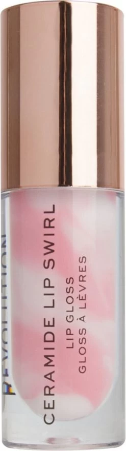 Makeup Revolution Lip Swirl Ceramide Gloss - Pure Gloss Clear - Lipgloss -Cosmeticawinkel 337x1200