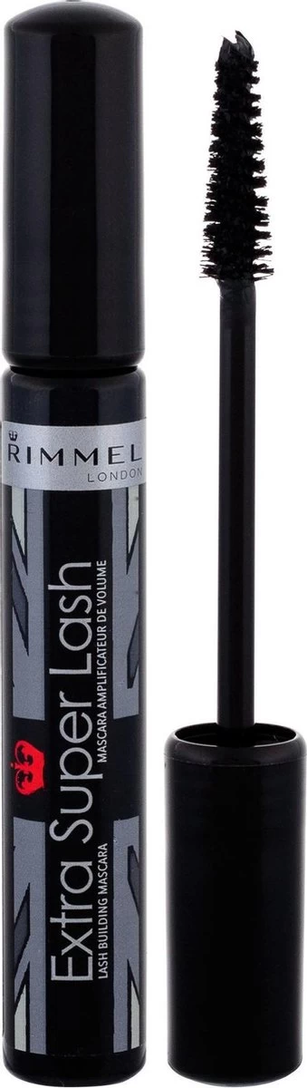 Rimmel London Extra Super Lash Mascara - 001 Black 16 Rimmel London Extra Super Lash Mascara - 001 Black - Afbeelding 14
