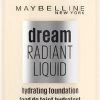 Maybelline Dream Satin Liquid Foundation - 03 True Ivory