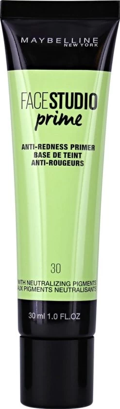 Maybelline Master Prime - 30 Anti Redness - Primer -Cosmeticawinkel 354x1200 1