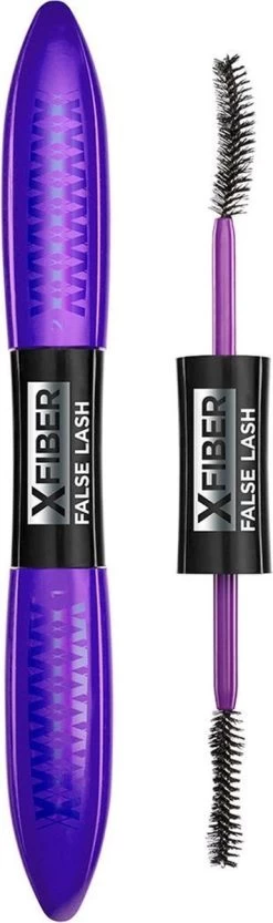 L'Oréal Paris False Lash Superstar X Fiber Mascara - Zwart -Cosmeticawinkel 356x1200 1