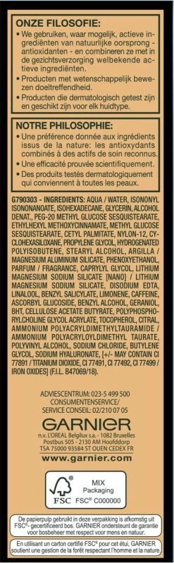 Garnier SkinActive - BB Cream Classic Light 5-in-1 Dagverzorging - 50ml - Getinte Dagcrème -Cosmeticawinkel 371x1200 2