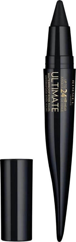 Rimmel London Ultimate Kohl Kajal - Eyeliner - Oogpotlood - 001 Black Obsidian - Waterproof - Zwart - 1.6 G 12 Rimmel London Ultimate Kohl Kajal - Eyeliner - Oogpotlood - 001 Black Obsidian - Waterproof - Zwart - 1.6 G -Cosmeticawinkel 376x1200 3