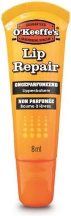 O'Keeffe's - Liprepair - Lippenbalsem Ongeparfumeerd - Tube 8ml -Cosmeticawinkel 397x1200